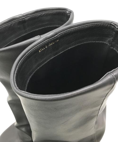 LAGUA GEM（ラグアジェム）LAGUA GEM (ラグアジェム) COVERED MIDDLE ブーツ ブラック サイズ:Sの古着・服飾アイテム