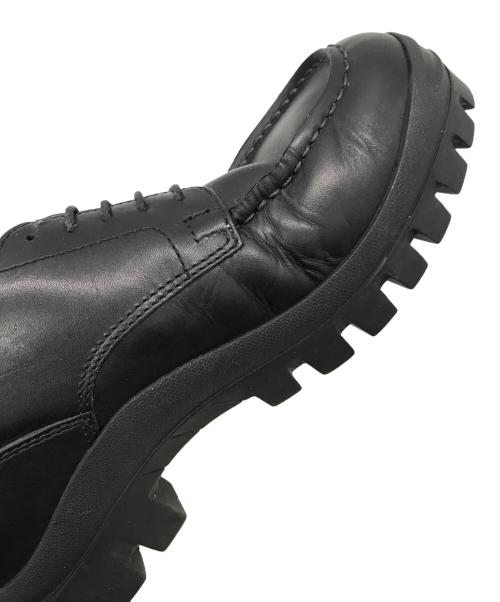 HENDER SCHEME（エンダースキーマ）HENDER SCHEME (エンダースキーマ) レザーシューズ ブラック サイズ:5の古着・服飾アイテム