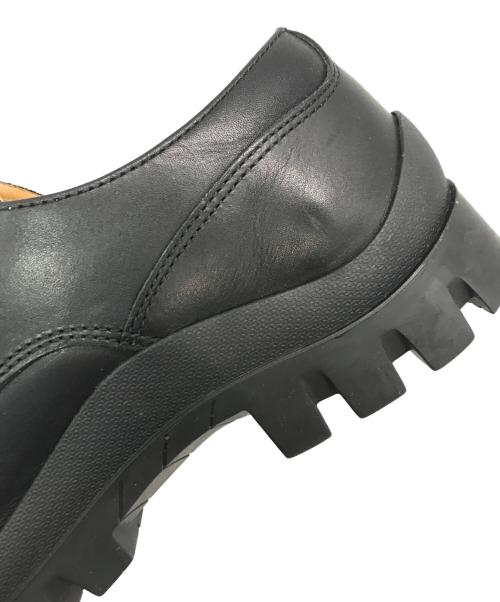 HENDER SCHEME（エンダースキーマ）HENDER SCHEME (エンダースキーマ) レザーシューズ ブラック サイズ:5の古着・服飾アイテム