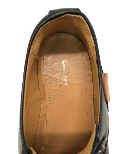 HENDER SCHEME（エンダースキーマ）HENDER SCHEME (エンダースキーマ) レザーシューズ ブラック サイズ:5の古着・服飾アイテム