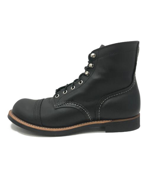RED WING（レッドウィング）RED WING (レッドウィング) Iron Ranger ブラック サイズ:26.5cmの古着・服飾アイテム
