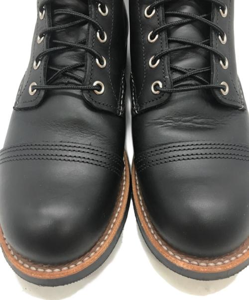 RED WING（レッドウィング）RED WING (レッドウィング) Iron Ranger ブラック サイズ:26.5cmの古着・服飾アイテム