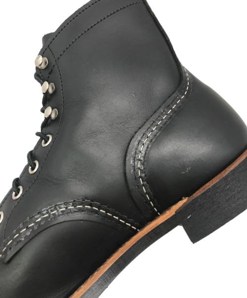 RED WING（レッドウィング）RED WING (レッドウィング) Iron Ranger ブラック サイズ:26.5cmの古着・服飾アイテム