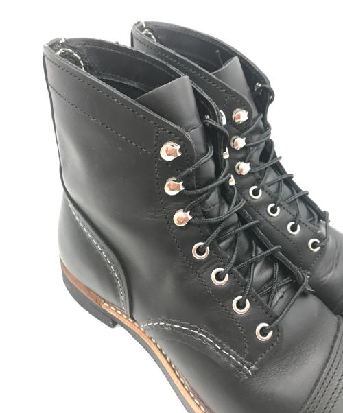 RED WING（レッドウィング）RED WING (レッドウィング) Iron Ranger ブラック サイズ:26.5cmの古着・服飾アイテム