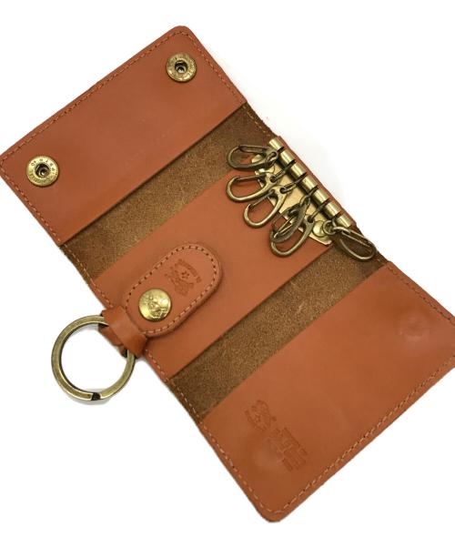 IL BISONTE（イル ビゾンテ）IL BISONTE (イル ビゾンテ) ６連レザーキーケース ブラウン サイズ:下記参照の古着・服飾アイテム