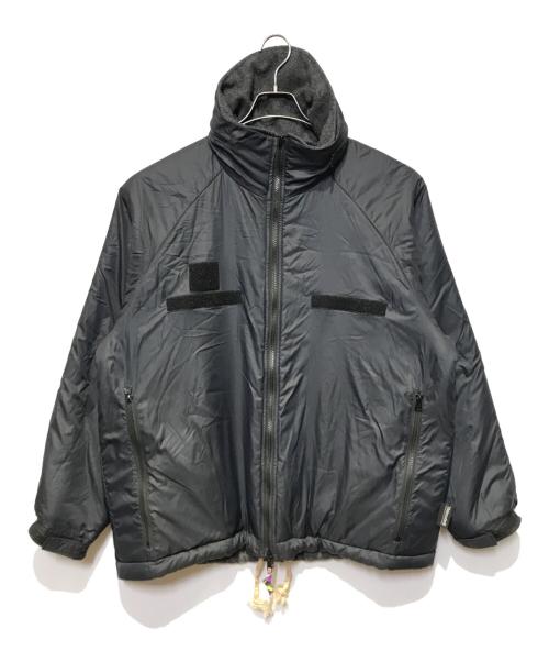 is-ness（イズネス）is-ness (イズネス)  REVERSIBLE MILITARY JACKET グレー×ネイビー サイズ:Mの古着・服飾アイテム