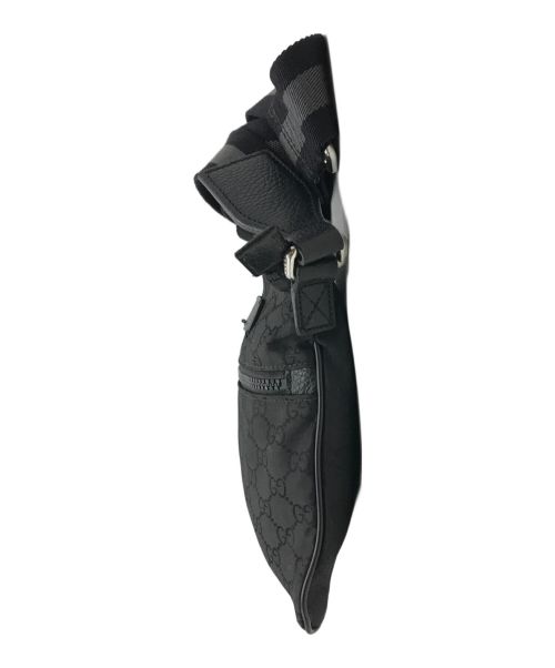 GUCCI（グッチ）GUCCI (グッチ) GGナイロンショルダーバッグ ブラック サイズ:下記参照の古着・服飾アイテム