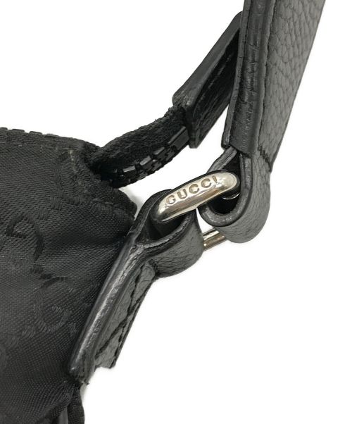 GUCCI（グッチ）GUCCI (グッチ) GGナイロンショルダーバッグ ブラック サイズ:下記参照の古着・服飾アイテム