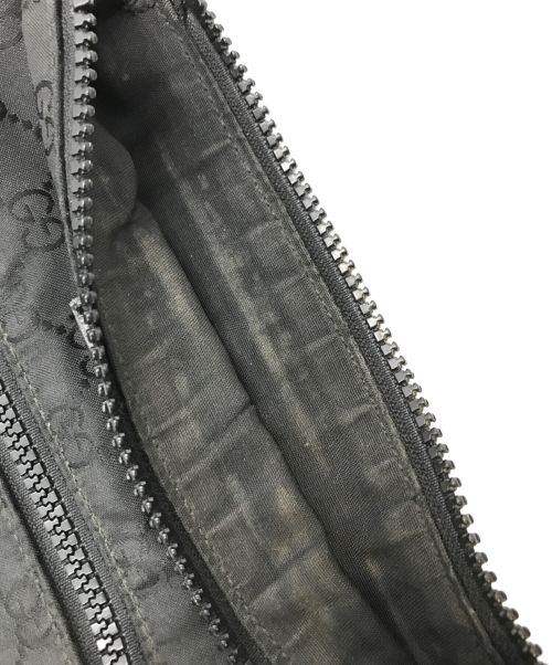 GUCCI（グッチ）GUCCI (グッチ) GGナイロンショルダーバッグ ブラック サイズ:下記参照の古着・服飾アイテム