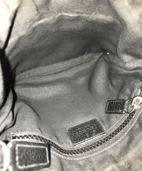 GUCCI（グッチ）GUCCI (グッチ) GGナイロンショルダーバッグ ブラック サイズ:下記参照の古着・服飾アイテム