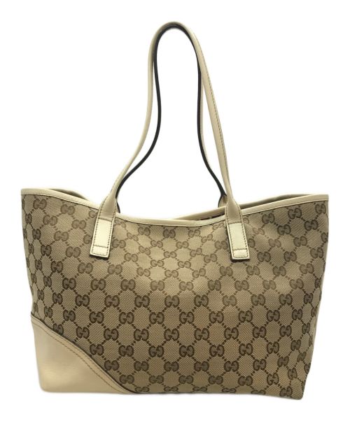 GUCCI（グッチ）GUCCI (グッチ) ニューブリット トートバッグ ベージュ サイズ:下記参照の古着・服飾アイテム