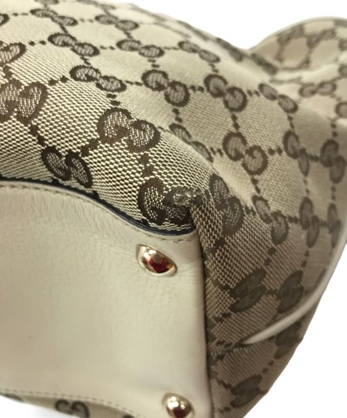 GUCCI（グッチ）GUCCI (グッチ) ニューブリット トートバッグ ベージュ サイズ:下記参照の古着・服飾アイテム