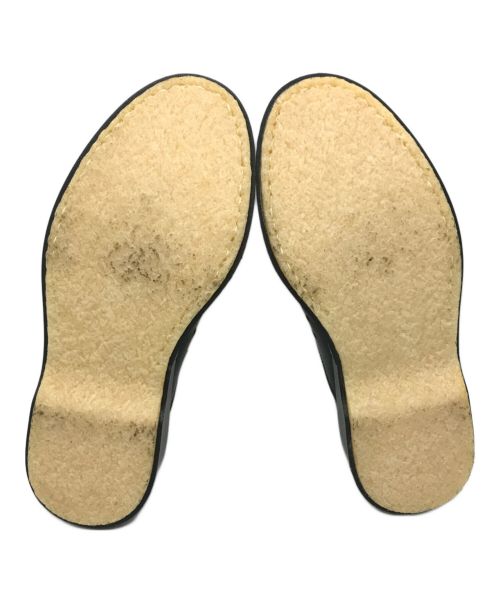 ADIEV（アデュー）ADIEV (アデュー) ポリッシュレザー モカシンシューズ ブラック サイズ:38（cm）の古着・服飾アイテム