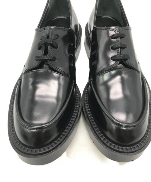 ADIEV（アデュー）ADIEV (アデュー) ポリッシュレザー モカシンシューズ ブラック サイズ:38（cm）の古着・服飾アイテム