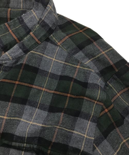 POLO RALPH LAUREN（ポロ・ラルフローレン）POLO RALPH LAUREN (ポロ・ラルフローレン) ［古着］ネルチェックシャツ グレー サイズ:Lの古着・服飾アイテム