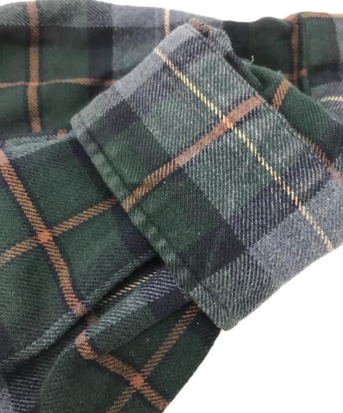 POLO RALPH LAUREN（ポロ・ラルフローレン）POLO RALPH LAUREN (ポロ・ラルフローレン) ［古着］ネルチェックシャツ グレー サイズ:Lの古着・服飾アイテム