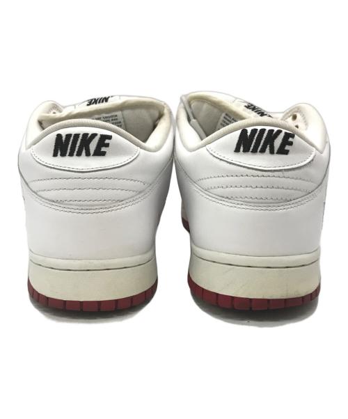 NIKE（ナイキ）NIKE (ナイキ) SUPREME (シュプリーム) ローカットスニーカー レッド×ホワイト サイズ:30cmの古着・服飾アイテム