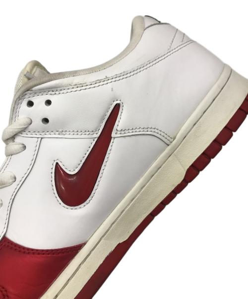 NIKE（ナイキ）NIKE (ナイキ) SUPREME (シュプリーム) ローカットスニーカー レッド×ホワイト サイズ:30cmの古着・服飾アイテム