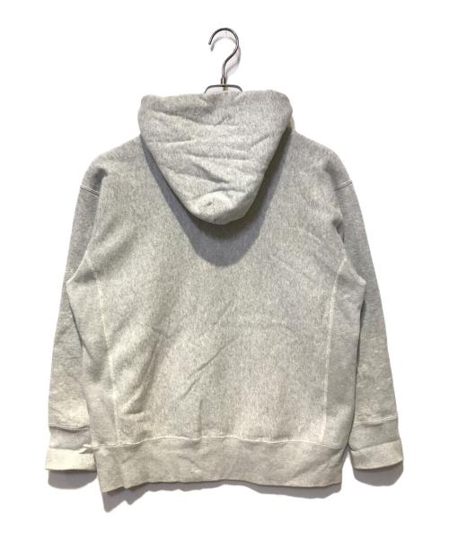 Champion REVERSE WEAVE（チャンピオン リバース ウィーブ）Champion REVERSE WEAVE (チャンピオン リバース ウィーブ) プリントパーカー グレー サイズ:Lの古着・服飾アイテム