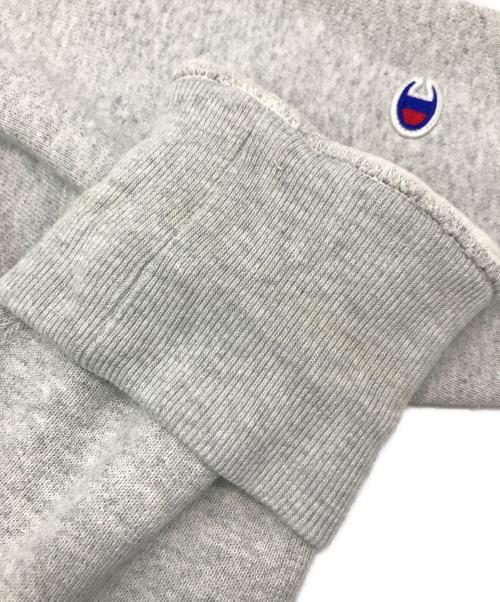 Champion REVERSE WEAVE（チャンピオン リバース ウィーブ）Champion REVERSE WEAVE (チャンピオン リバース ウィーブ) プリントパーカー グレー サイズ:Lの古着・服飾アイテム