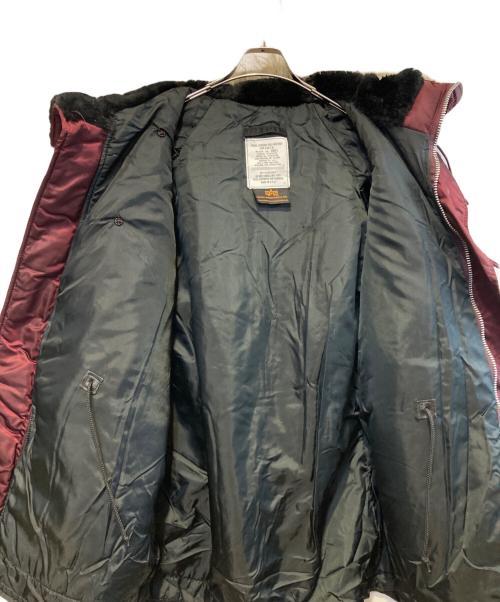ALPHA（アルファ）ALPHA (アルファ) ［古着］N-3Bタイプコート バーガンディ サイズ:Sの古着・服飾アイテム