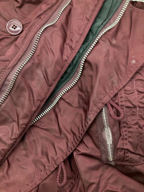 ALPHA（アルファ）ALPHA (アルファ) ［古着］N-3Bタイプコート バーガンディ サイズ:Sの古着・服飾アイテム