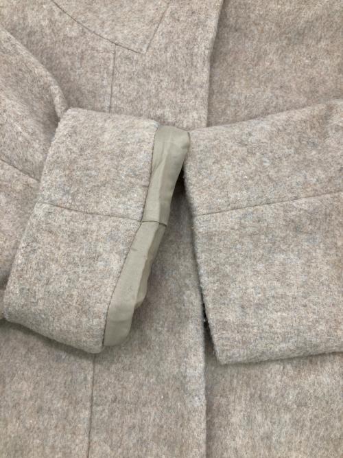 Dignite collier（ディニテ コリエ）Dignite collier (ディニテ コリエ) リサイクルウールブルゾン ベージュ サイズ:FREEの古着・服飾アイテム