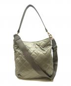 russetラシット）の古着「キルティングラージショルダーバッグ」｜ベージュ