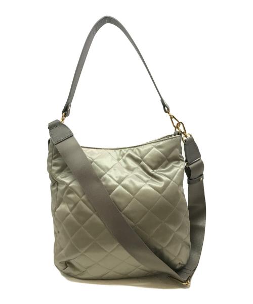 russet（ラシット）russet (ラシット) キルティングラージショルダーバッグ ベージュ サイズ:下記参照の古着・服飾アイテム