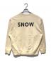 Snow peak (スノーピーク) JOURNAL STANDARD relume (ジャーナルスタンダード レリューム) PEAKスウェット ベージュ サイズ:L：7000円