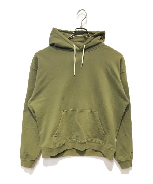 JJJJound（ジョウンド）JJJJound (ジョウンド) プルオーバーパーカー カーキ サイズ:Sの古着・服飾アイテム