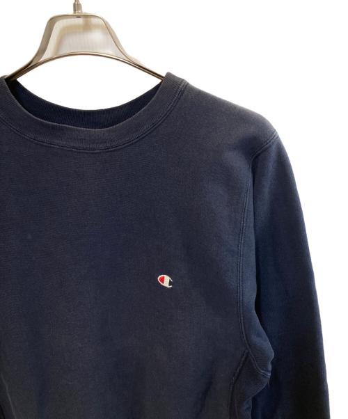 Champion REVERSE WEAVE（チャンピオン リバース ウィーブ）Champion REVERSE WEAVE (チャンピオン リバース ウィーブ) 【古着】クルーネックスウェット ネイビー サイズ:Mの古着・服飾アイテム