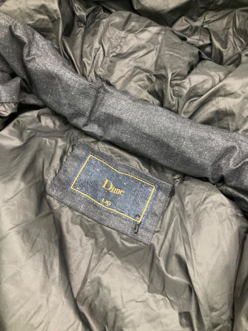 Dime（ダイム）Dime (ダイム) Premium Tweed Puffer グレー サイズ:Lの古着・服飾アイテム