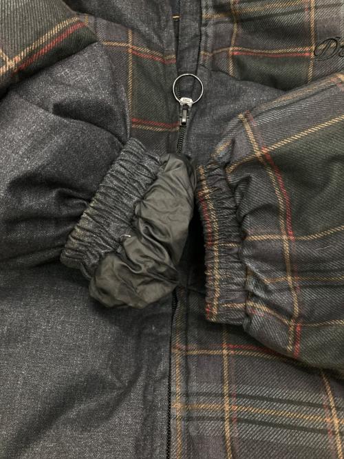 Dime（ダイム）Dime (ダイム) Premium Tweed Puffer グレー サイズ:Lの古着・服飾アイテム