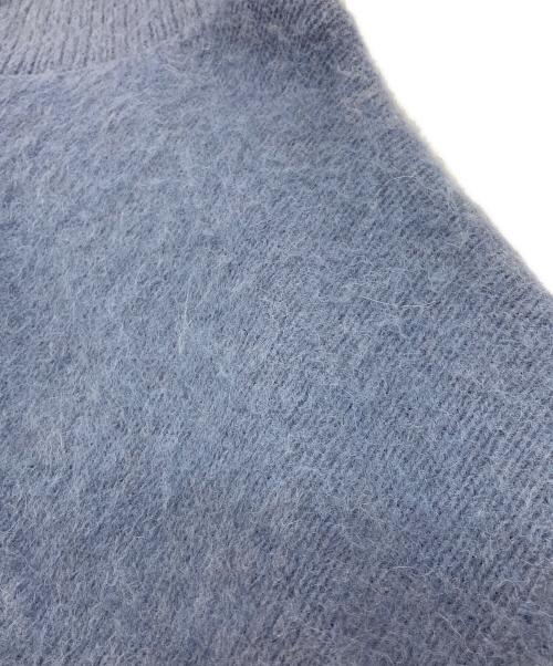 JOURNAL STANDARD（ジャーナルスタンダード）JOURNAL STANDARD (ジャーナルスタンダード) アルパカミックスファー襟付きプルオーバー ブルー サイズ:不明の古着・服飾アイテム