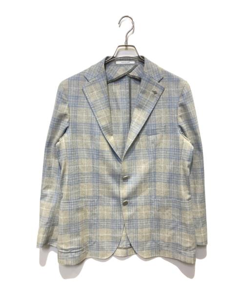 TAGLIATORE（タリアトーレ）TAGLIATORE (タリアトーレ) 2Bシングルテーラードジャケット グレー サイズ:下記参照の古着・服飾アイテム