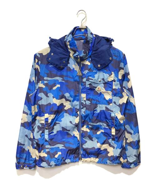 MONCLER（モンクレール）MONCLER (モンクレール) VIDOURLEナイロンジャケット ブルー サイズ:4の古着・服飾アイテム