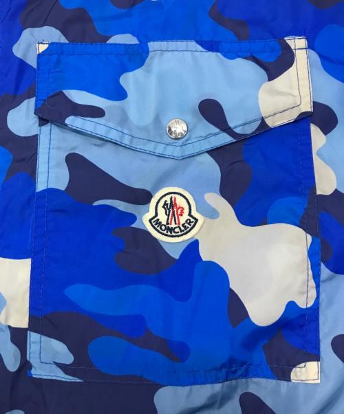 MONCLER（モンクレール）MONCLER (モンクレール) VIDOURLEナイロンジャケット ブルー サイズ:4の古着・服飾アイテム