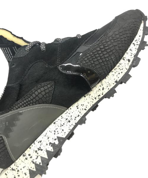 RUN OF（ランオブ）RUN OF (ランオブ) ローカットスニーカー ブラック サイズ:43の古着・服飾アイテム