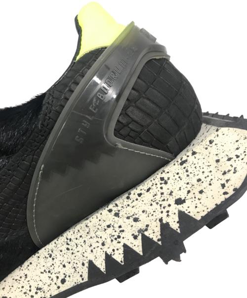 RUN OF（ランオブ）RUN OF (ランオブ) ローカットスニーカー ブラック サイズ:43の古着・服飾アイテム