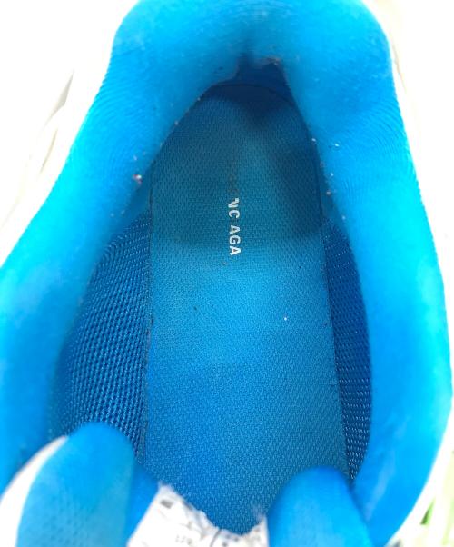 BALENCIAGA（バレンシアガ）BALENCIAGA (バレンシアガ) トラックトレーナー ホワイト×グリーン サイズ:28.5cmの古着・服飾アイテム