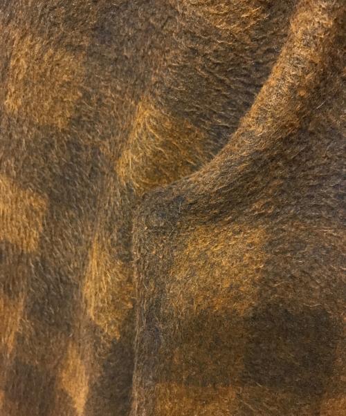 MM6 Maison Margiela（エムエムシックスメゾンマルジェラ）MM6 Maison Margiela (エムエムシックス メゾンマルジェラ) アクリルシャギー ハーフパンツ ブラウン サイズ:Ｍの古着・服飾アイテム