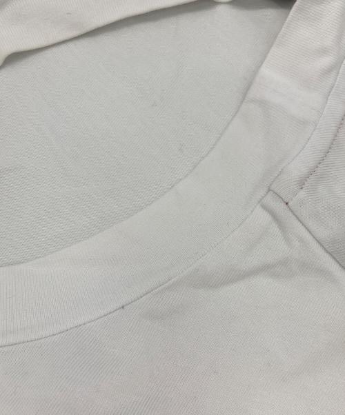 MONCLER（モンクレール）MONCLER (モンクレール) 刺繍Tシャツ ホワイト サイズ:Ｍの古着・服飾アイテム