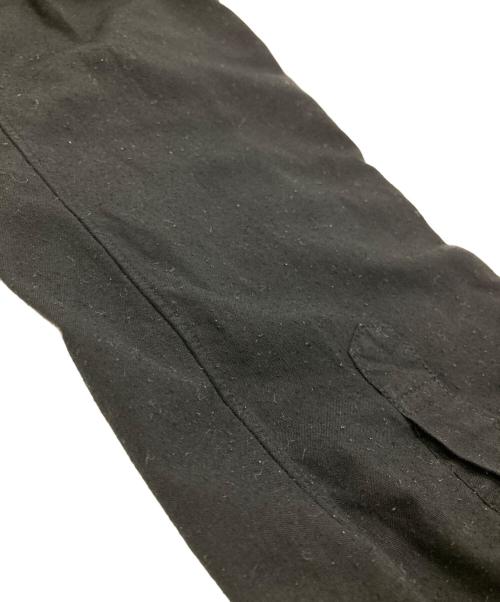 COMME des GARCONS HOMME DEUX（コムデギャルソン オム ドゥ）COMME des GARCONS HOMME DEUX (コムデギャルソン オム ドゥ) ポリ縮絨シャツ ブラック サイズ:XSの古着・服飾アイテム