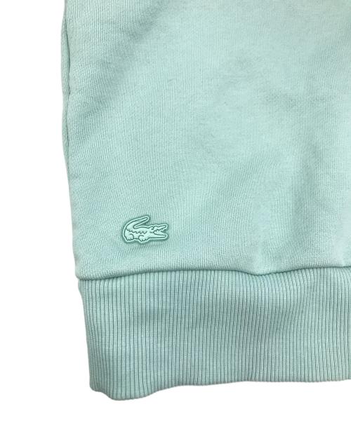 LACOSTE（ラコステ）LACOSTE (ラコステ) グラフィカルロゴオーバーサイズクルーネックスウェット ブルー サイズ:38の古着・服飾アイテム