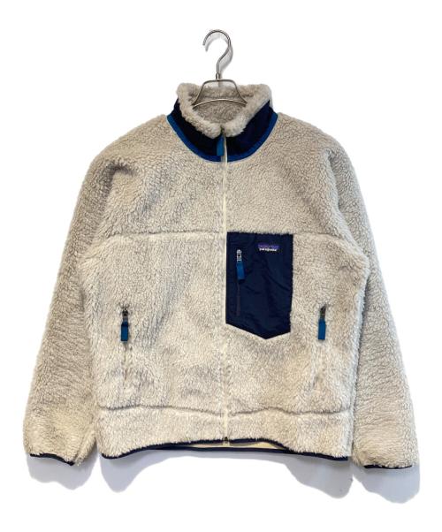 Patagonia（パタゴニア）Patagonia (パタゴニア) クラシック・レトロX・ジャケット アイボリー×ネイビー サイズ:Lの古着・服飾アイテム
