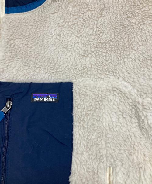 Patagonia（パタゴニア）Patagonia (パタゴニア) クラシック・レトロX・ジャケット アイボリー×ネイビー サイズ:Lの古着・服飾アイテム