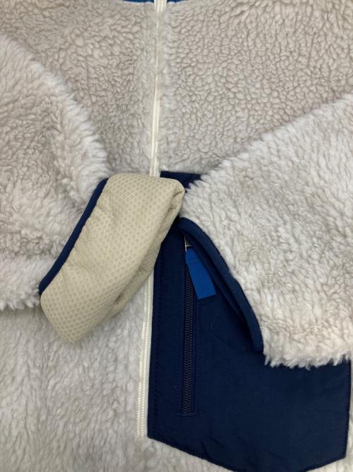 Patagonia（パタゴニア）Patagonia (パタゴニア) クラシック・レトロX・ジャケット アイボリー×ネイビー サイズ:Lの古着・服飾アイテム