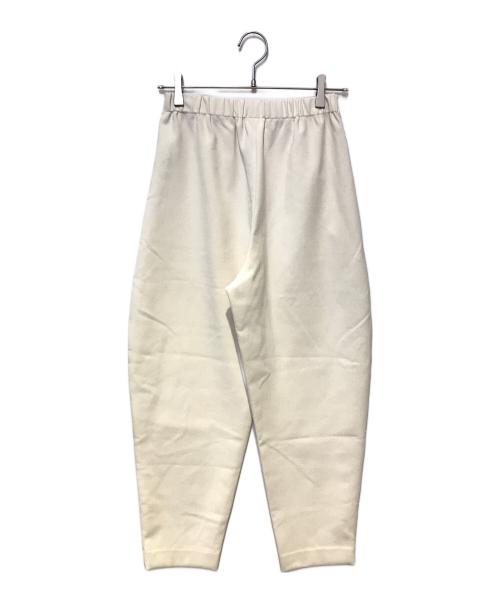 ENFOLD（エンフォルド）ENFOLD (エンフォルド) エッグパンツ ホワイト サイズ:36の古着・服飾アイテム