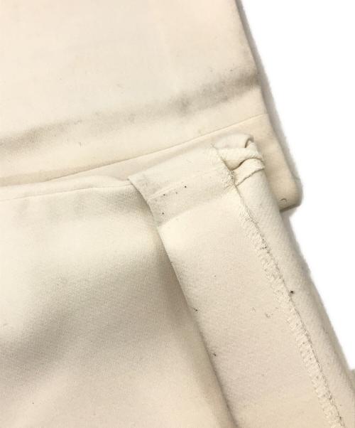 ENFOLD（エンフォルド）ENFOLD (エンフォルド) エッグパンツ ホワイト サイズ:36の古着・服飾アイテム